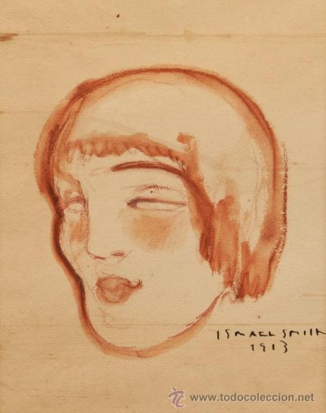 Dibujo en acuarela de Ismael Smith